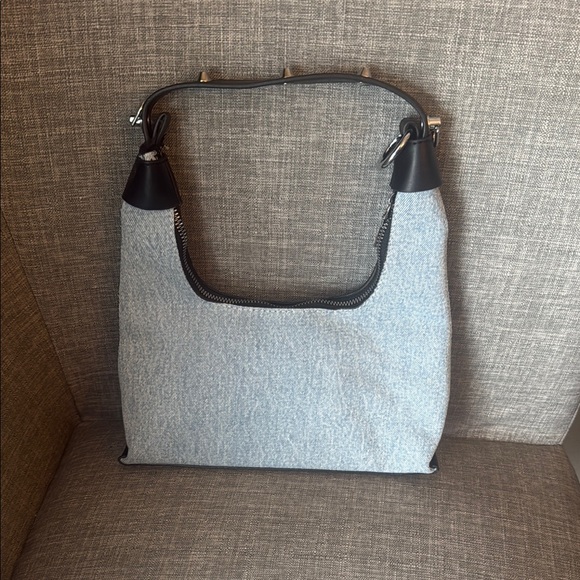 Handbags - Stylish Denim and Black Women's Mini Bag